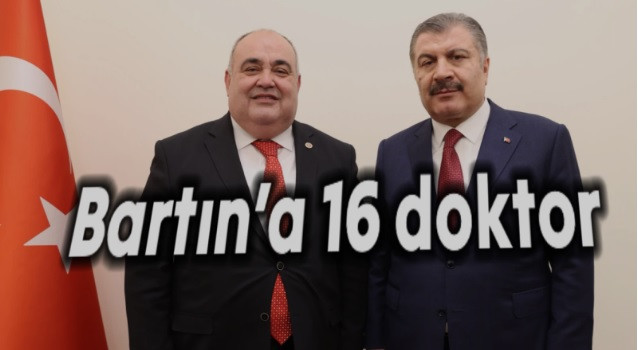 16 Yeni Doktor Bartın’a Atandı